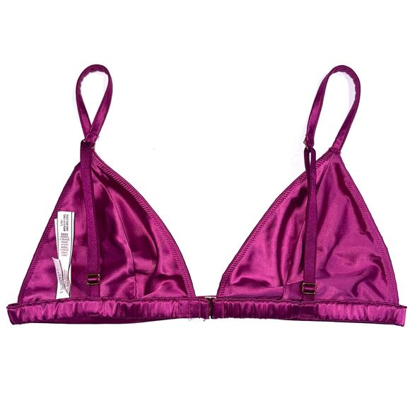 Victoria's Secret Pink and Purple Satin Bras - Picture 6 of 12